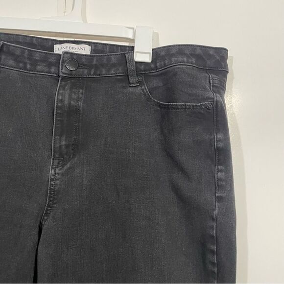 Lane Bryant Plus Size Black High Waisted Skinny Jeans - Picture 4 of 5